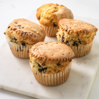 4 Pack Vegan Chocolate Chip Muffins