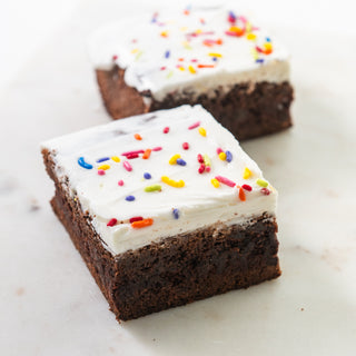 2  Allergen Friendly  Party Brownies