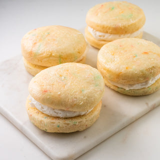4 Pack Allergen Friendly  Funfetti  Whoopie Pie  ( Plant Based )