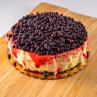 Blueberry Topped Cheese Cake Slices 2 Pack