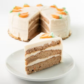 8 inch Carrot cake Pre Sliced